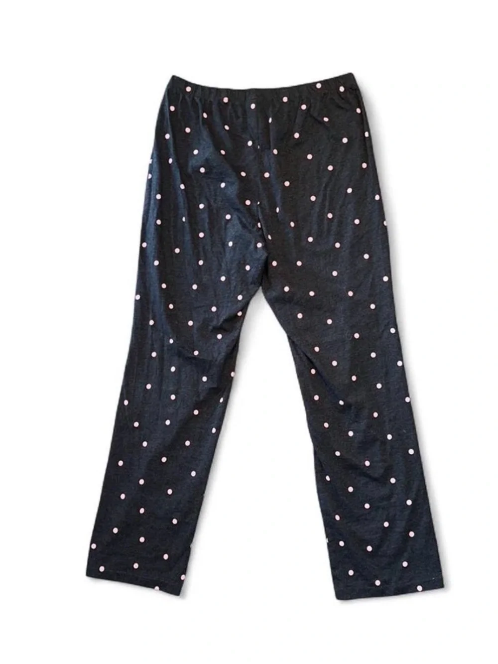 Women’s Disney x H&M Dark Gray Polka Dot Pajama Set with Pink Mickey Accent - Picture 6 of 7